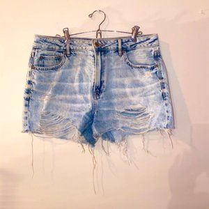 American Eagle Acid Wash Shorts